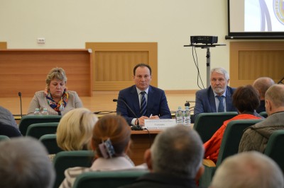 Vladimir Golovnev chaired the open executive board in the City of Klin